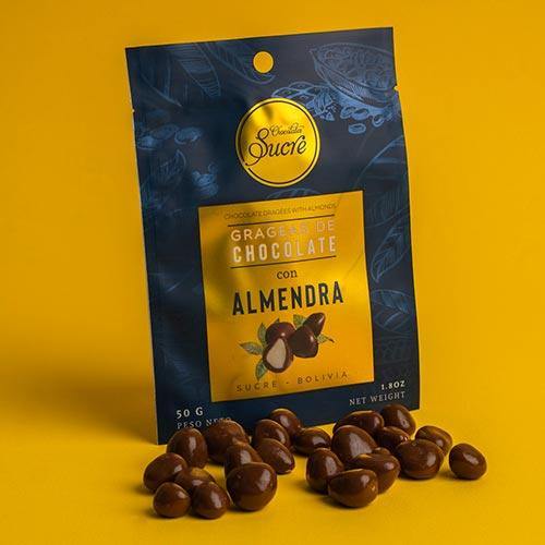 Gragea de Chocolate con Almendra - Chocolates Sucre