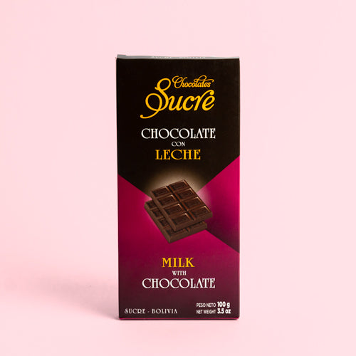 Tableta Sucre Chocolate con Leche al 40%, 100 g